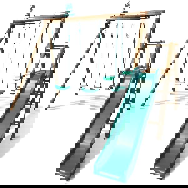 Soulet Figue Wooden Swing Set with Slide