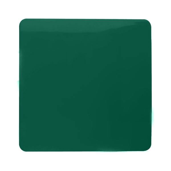 Trendi Switch Single Blanking Plate in Dark Forest Green