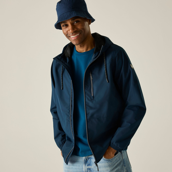 Regatta Mens Shorebay Waterproof Jacket - Navy