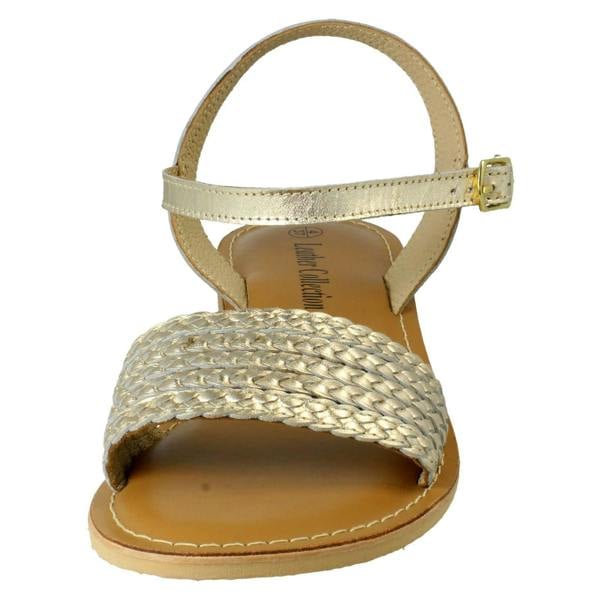 Leather Collection Ladies Leather Collection Summer Weather Sandals F00453