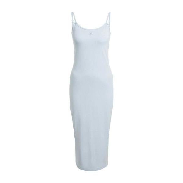 Adidas Womens/Ladies All SZN Cotton Midi Dress - Blue - 