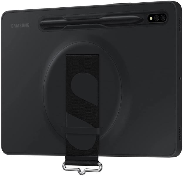 Samsung Galaxy Tab S7/S8 Strap Cover Black - EF-GX700CBEGWW