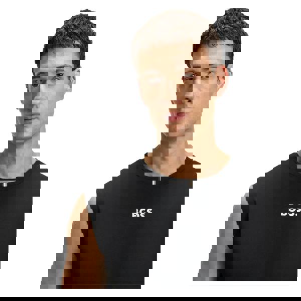 Boss Mens Quick Dry Active Tank Top - Black - 