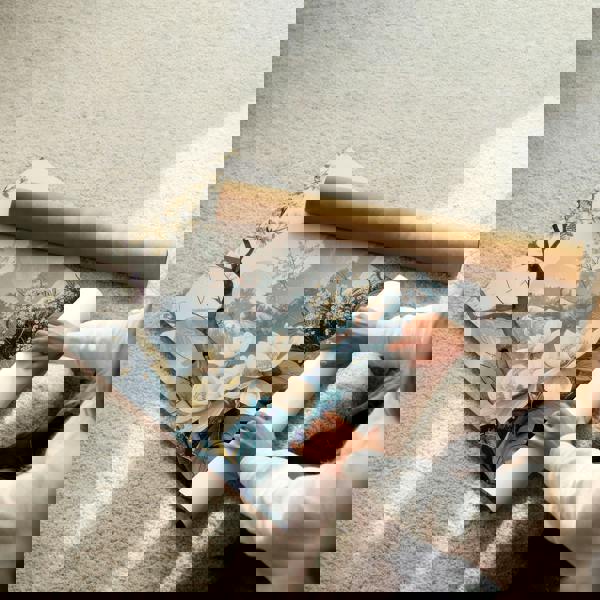 Paintings For Living Room | Set of 3 Chinoiserie Wall art Prints