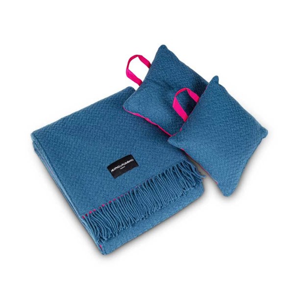 Heating & Plumbing London Waterproof Picnic Blanket & 2 Matching Outdoor Cushions - Notting Hill Set