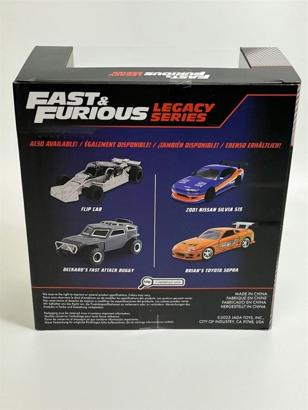 Jada Fast and Furious Twin Set Flip Car and Deckards Fast Attack Buggy 1:32 - 253202016