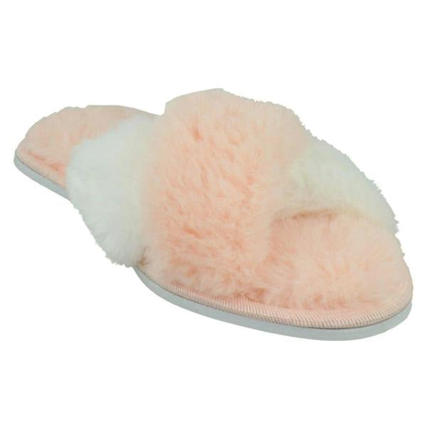 Spot On Girls Spot On Fluffy Mule Slippers X2122