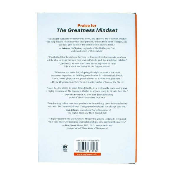 The Greatness Mindset: Unlock the Power of Your Mind and Live Your Best Life Today by Lewis Howes