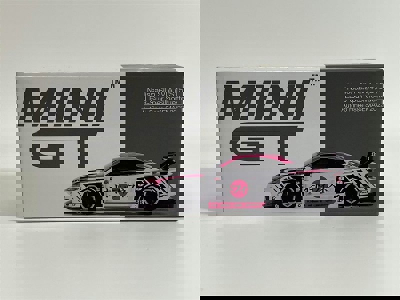 Mini GT Nissan Silvia S15 lb Super Silhouette Auto Finesse SEMA 2023 RHD 1:64 Mini GT MGT00781R