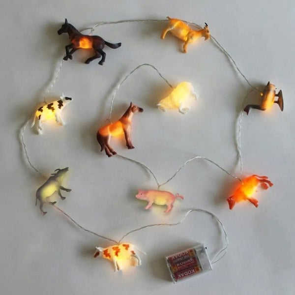 Farm Animals String Lights
