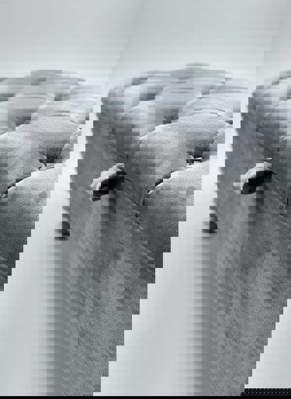 Stylish Dark Grey Ottoman for Bedroom or Living Room - ISTOOLS