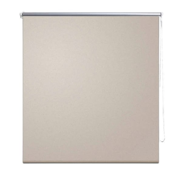 Berkfield Roller Blind Blackout 100 x 175 cm Beige