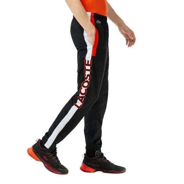 Lacoste Mens Slim Joggers - Black - 