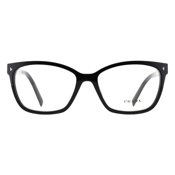 Prada Glasses Frames PR15ZV 1AB1O1 Black Women