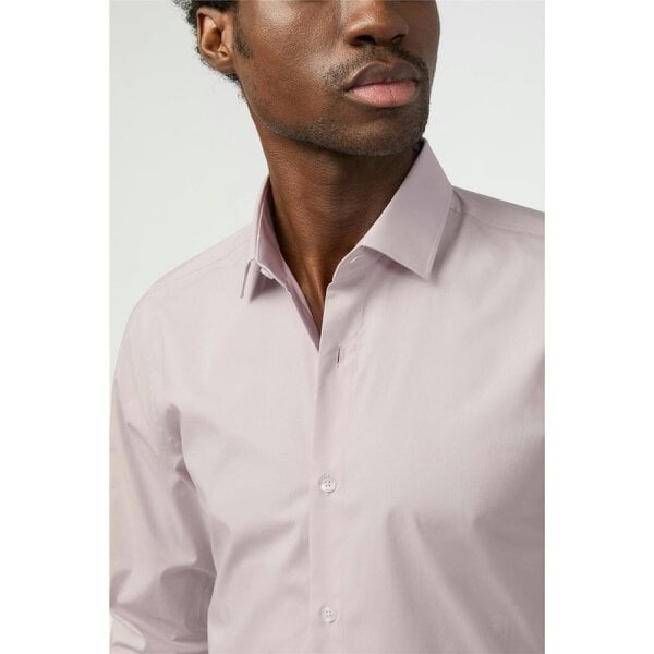 Limehaus Slim Fit Lavender Stretch Shirt