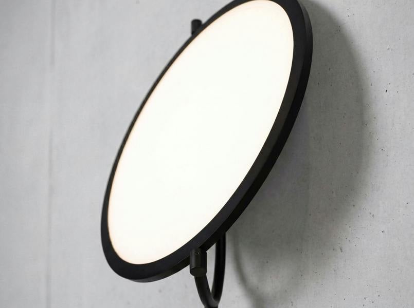 Angel Cerdá Black steel floor lamp 8102