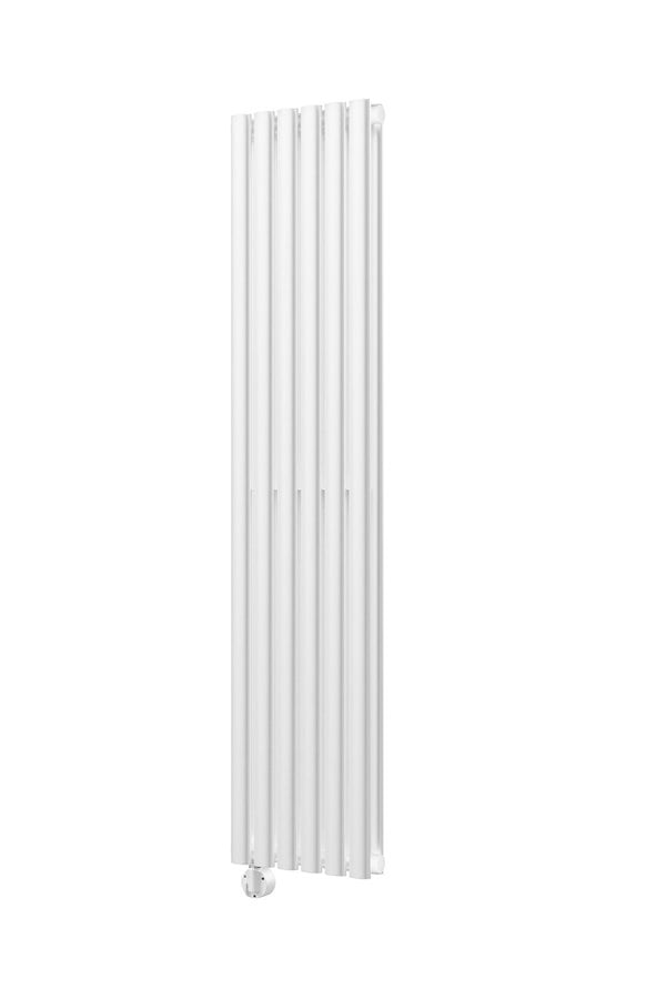 Living and Home Tall Electric Radiator Wall Mounted - 160cm x 35.4cm - White