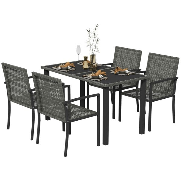 Rattan Dining Set
