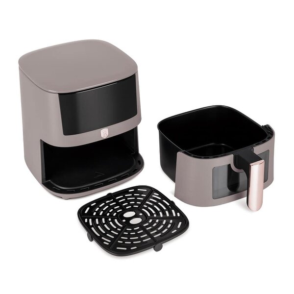 Berlinger Haus Air fryer, 5 L, visible window Berlinger Haus BH9491 Taupe