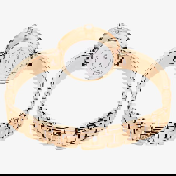 Swarovski Matrix Crystal Rose Gold Tone Bangle Watch 5677484