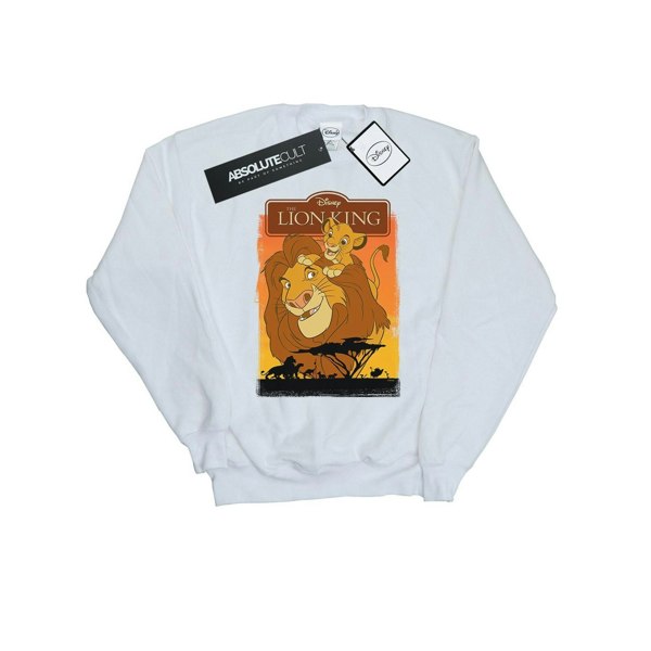 Disney Boys The Lion King Simba And Mufasa Sweatshirt - White