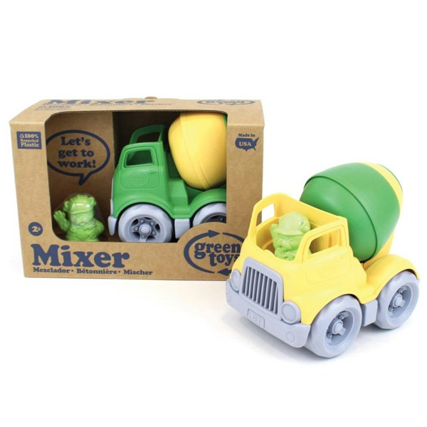 Green Toys GTCMXG1263 Toy Mixer-Truck