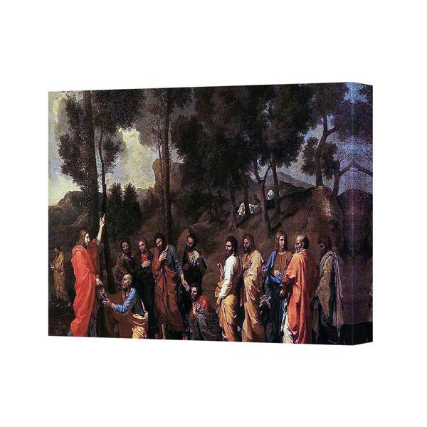Benjamin Tate Design Religious Canvas Wall Art Jesus And Disciples Biblical Scene Painting