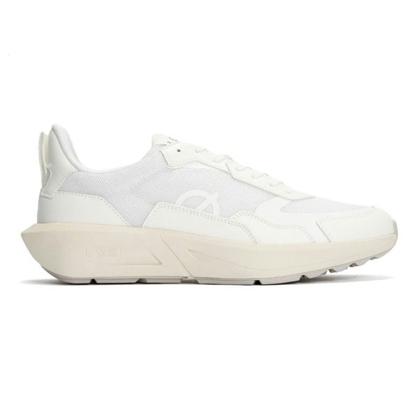 LØCI FLØ White/White Trainers