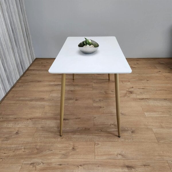 Kosy Koala Rectangle White Dining Table Modern Table Kitchen Dining Room Furniture