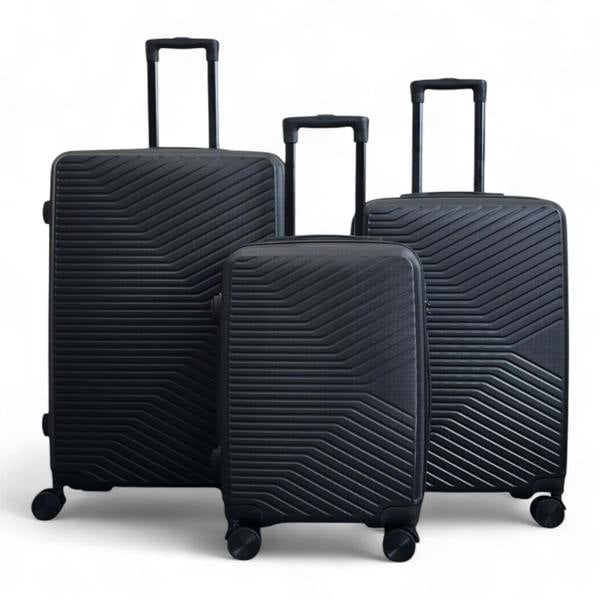 Infinity Luggage Hardshell Suitcase Set Robust 8 Wheel Luggage Cabin Case Bag