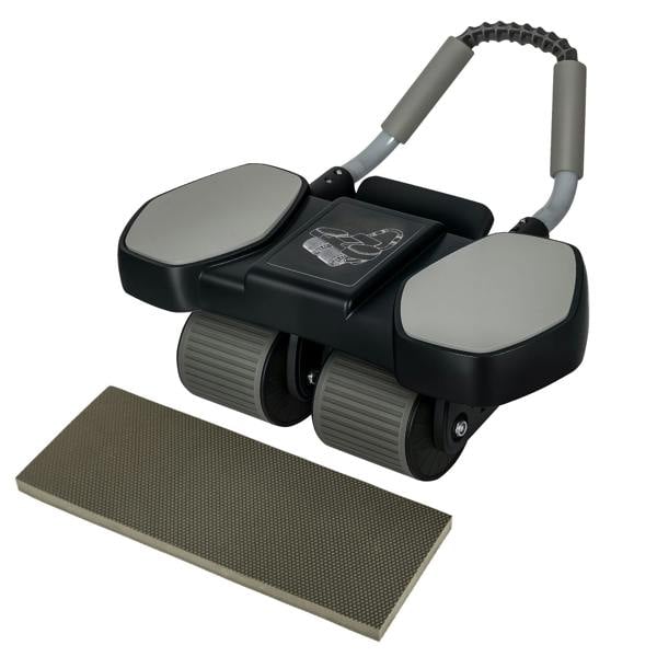 Centra Healty Belly Wheel AB Roller 4 Wheel with Elbow Support Automatic Rebound