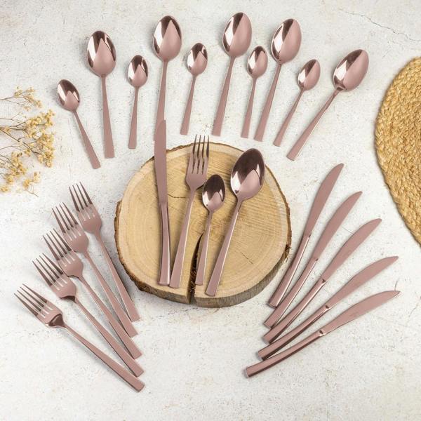 Cutlery Set 24 pcs Berlinger Haus BH2729 | Rose Gold
