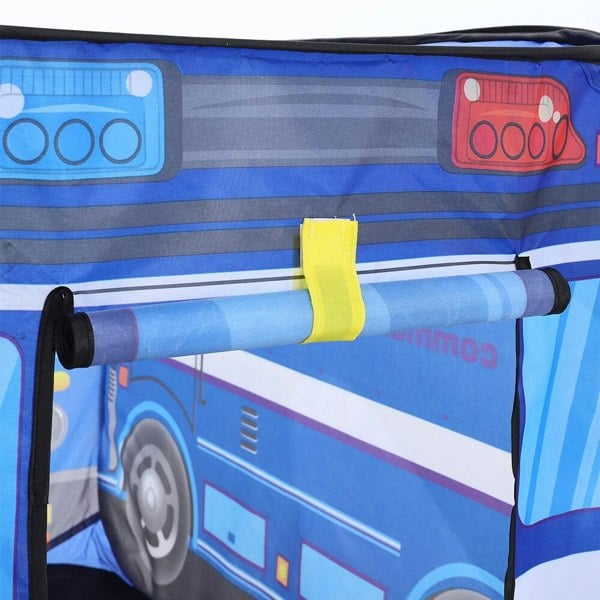 Police Truck Foldable Tent Pop Up Kids Playhouse Living and Home