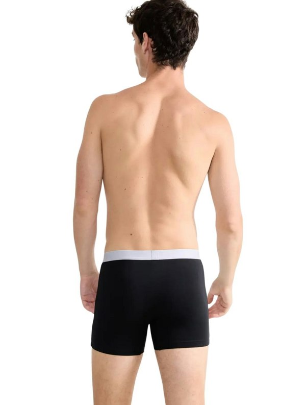 Sloggi Go ABC 2.0 2-Pack Short Boxer Trunks, Black