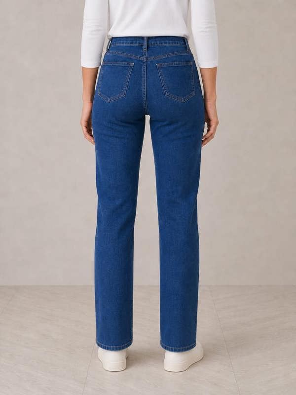 PennyPlain 5 Pocket Denim - Blue Wash
