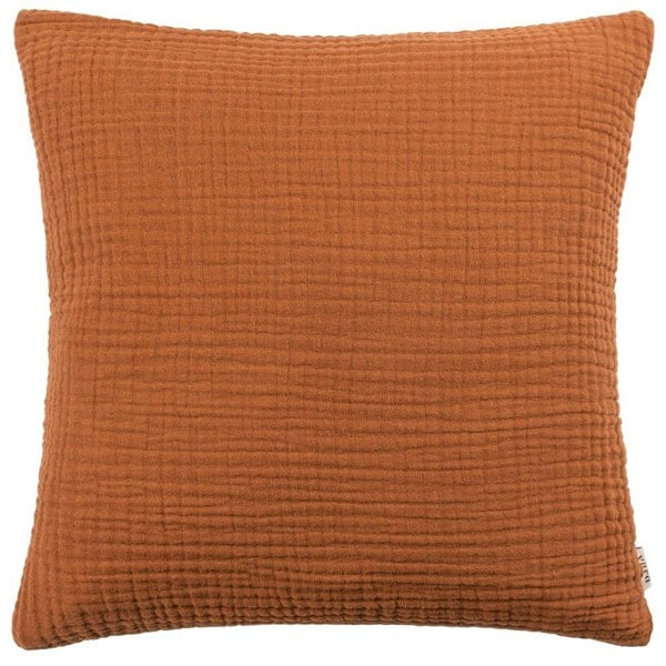 Yard Lark Cotton Crinkled Cushion Cover - Pecan