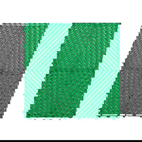 Nicoman Pack of 10 Modular Vented Garage Tiles