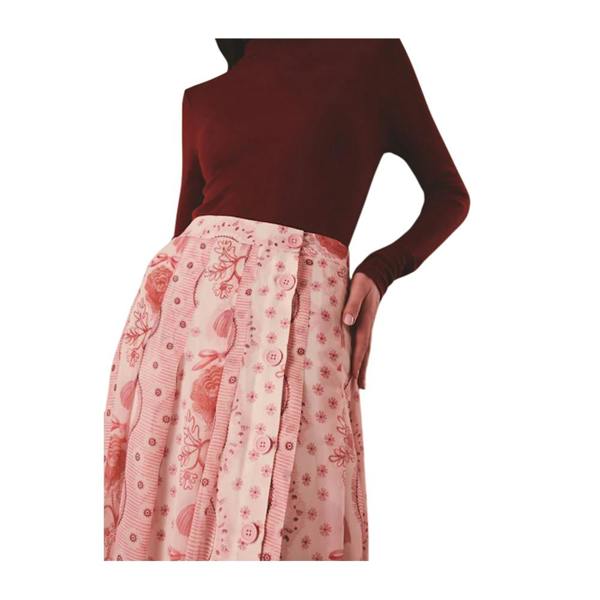 Cath Kidston Womens/Ladies Pleated Skirt - Pink - 