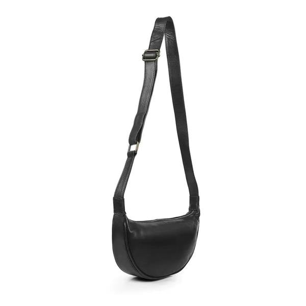 PRIMEHIDE Half Moon Leather Crossbody - Ayla Cancun
