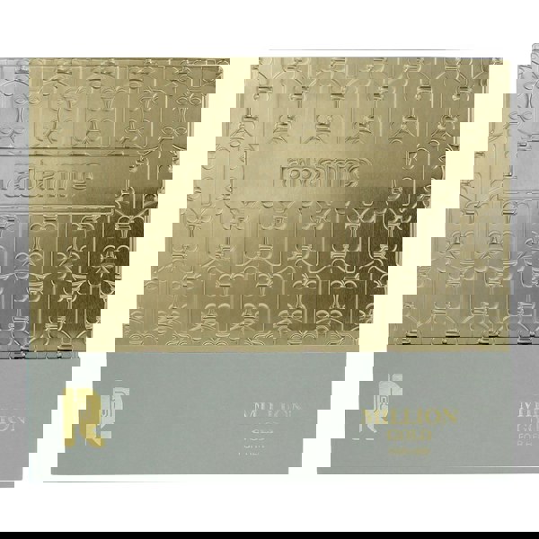 Paco Rabanne Million Gold 3 Piece Gift Set: Eau de Parfum 90ml - Body Lotion 100ml - Eau de Parfum 10ml