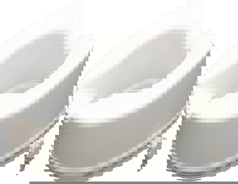 Aidapt 6 Inch Raised Toilet Seat No Lid