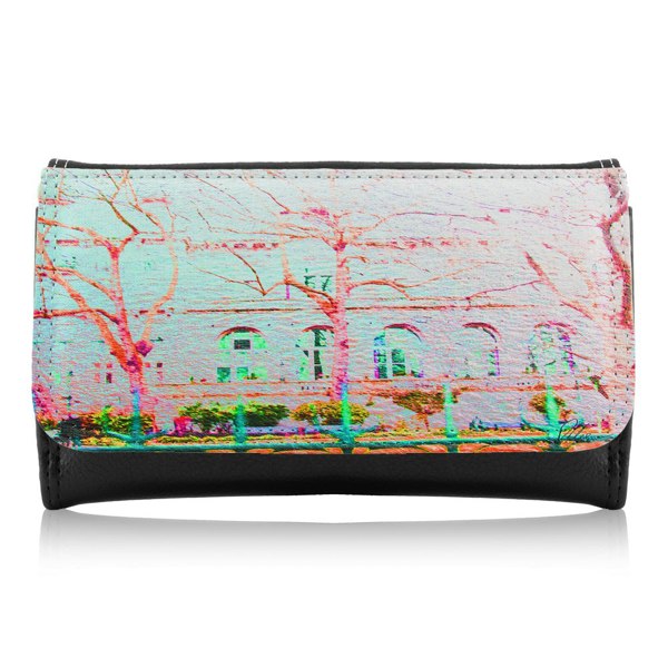 Benjamin Tate Design Red Tree In London  Maxi Purse