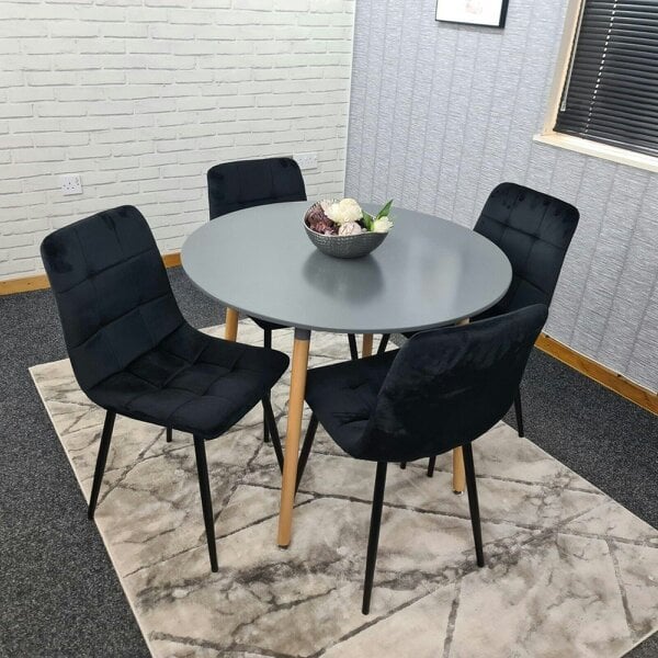 Kosy Koala Dining Table Set with 4 Chairs Dining Room and Kitchen table set of 4