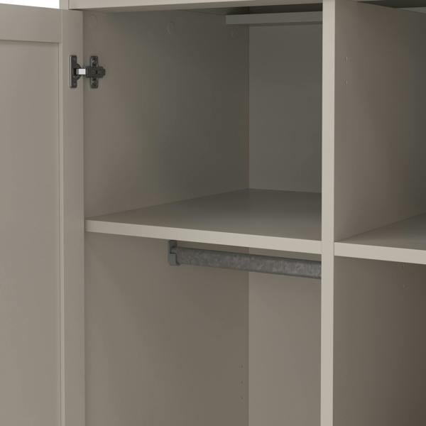 Furniture To Go Paris Wardrobe with 2 Doors in Cashmere
