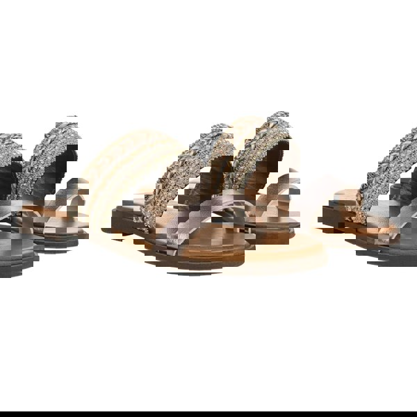 Blowfish Malibu Women's Curtis Embellished Faux Leather Sandals - Tan