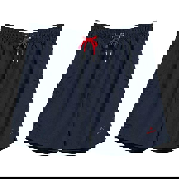 Gant Mens Classic Swim Shorts - Blue/Red - 