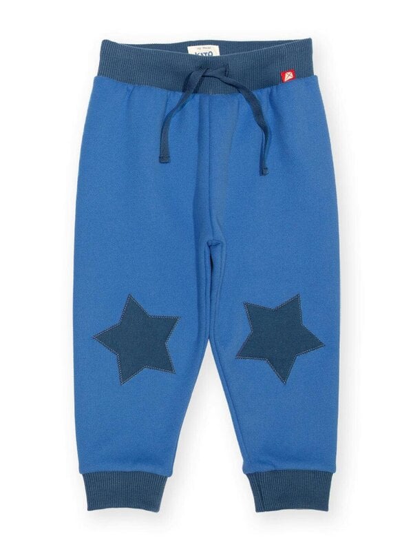 Kite Boys Organic Star Patch Joggers Sapphire