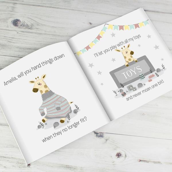 Personalised Big Sister Story Book - close-up detail