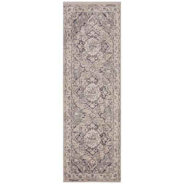 The Rugs Terrain Designer Shortpile Rug – Medallion Design