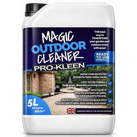 ProKleen Pro-Kleen Outdoor Miracle Cleaner Black Spot Remover Spray and Leave Cleaner Removes Stains, Marks & Lichen